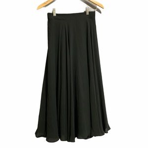 ☘️Georgio Studio flared black skirt